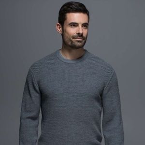 Lululemon Carry On Crew - Merino - Grey